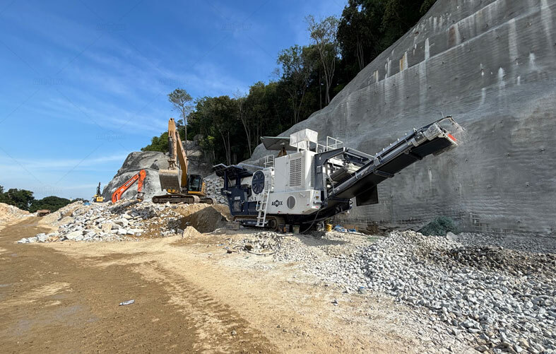 Reducing Landfill Costs: Using Track Crushers for On-Site Concrete Crushing